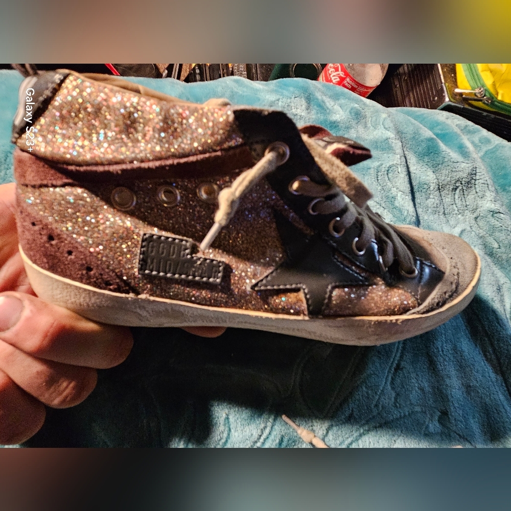 Golden Goose Mid Star Skateboarding Shoes Sz 8 Or 38